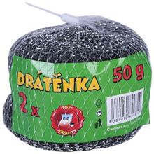 Drátěnka kovová 50g (2ks)