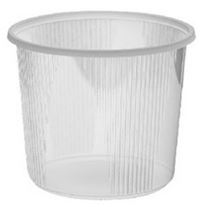 Kelímek kulatý 400ml - průhledný