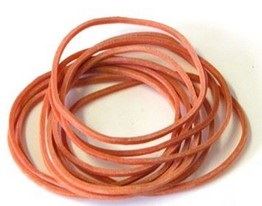 Gumička silná červená 5mm Ø10cm (1kg)