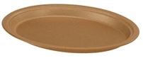 Talíř EKO kompozit dřevo/plast (WPC) 31 cm oválný