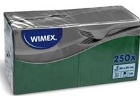 Ubrousky 2vrst. 33x33 - tmavě zelené (250ks)