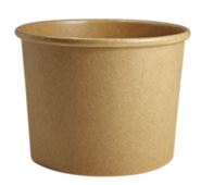 Papírová miska KRAFT Ø110mm 475ml (50 ks)