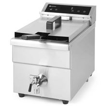 Fritéza indukční s výpustí, HENDI, 8L