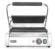 Kontaktní gril Panini, HENDI, horní i spodní část vroubkovaná