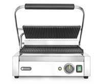 Kontaktní gril Panini, HENDI, horní i spodní část vroubkovaná