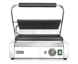 Kontaktní gril Panini, HENDI, horní i spodní část vroubkovaná