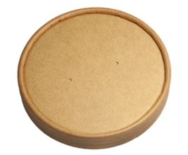 Papírové víčko na misku na polévku 230 - 400 ml