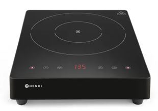 Indukční vařič HENDI, Kitchen Line, 230V/3500W, 339x444x(H)80mm