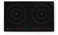 Dvojitý indukční vařič, HENDI, Kitchen Line, 230V/3500W, 608x405x(H)54mm