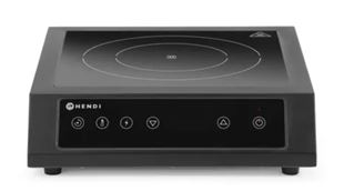 Indukční vařič 3500 D XL, HENDI, Černá, 230V/3500W, 355x400x(H)100mm
